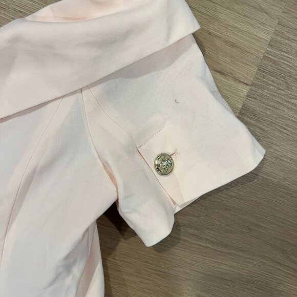 Venus Size 12 Light Pink Dress With Buttons Short Sleeve - Picture 9 of 9